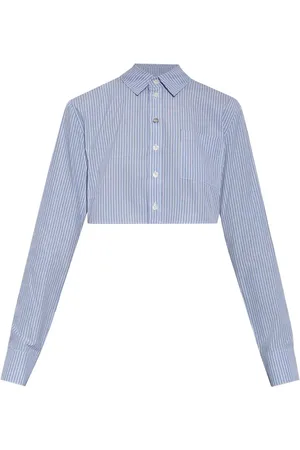 COPERNI Camisa corta con rayas estampadas