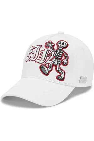 Philipp Plein Gorra con bordado Skeleton
