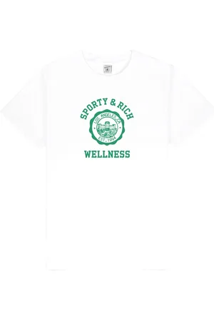 Sporty & Rich Playera con emblema estampado