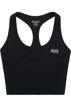 Sporty & Rich Camiseta corto con logo estampado