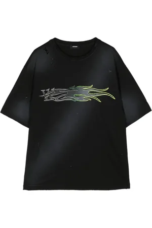 We11 Done Playera con estampado gráfico