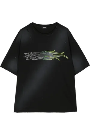 We11 Done Playera con estampado gráfico