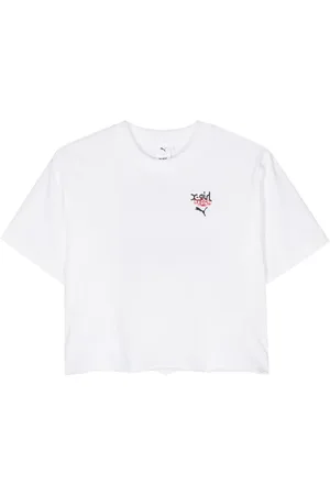 PUMA Playera con logo estampado de x X-GIRL