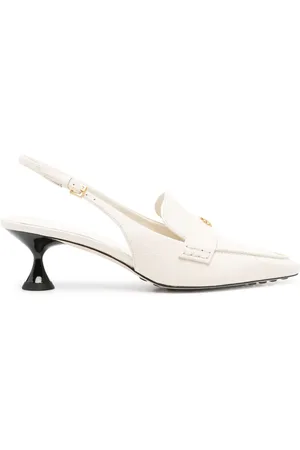 Tory Burch Zapatillas con tira trasera y tacón de 60mm