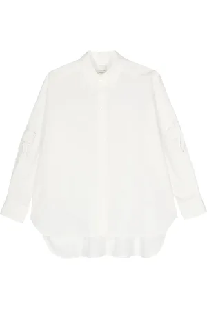 Paul Smith Camisa con detalle de bordado inglés