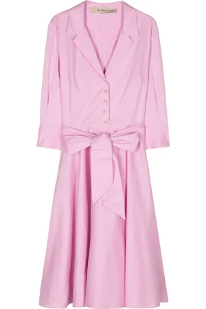 BLANCA Vestido midi Allamanda