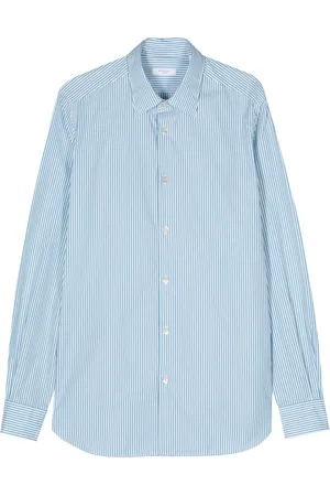 Boglioli Camisa con rayas estampadas