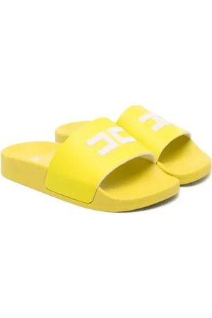 Elisabetta Franchi Flip flops con logo en relieve