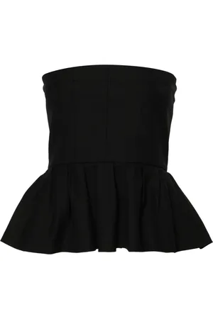 Maje Top con dobladillo peplum
