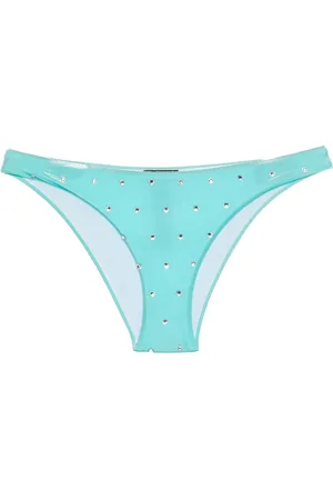 Dsquared2 Bikini bottom con detalles de cristal