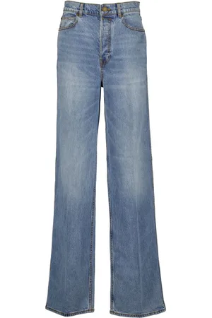 ZIMMERMANN Jeans anchos con tiro alto