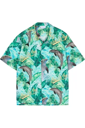BLUE SKY INN Camisa con delfín estampado