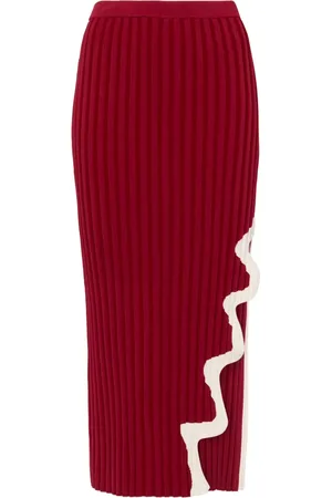PH5 Falda midi con logo estampado