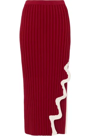 PH5 Falda midi con logo estampado