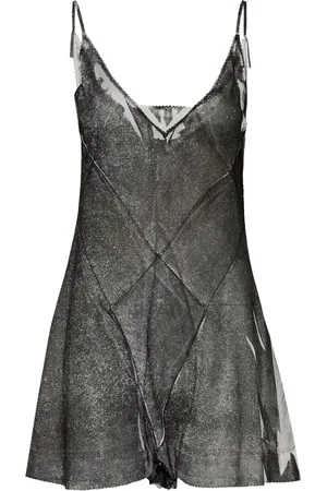 Maison Margiela Vestido corto Serigraphic