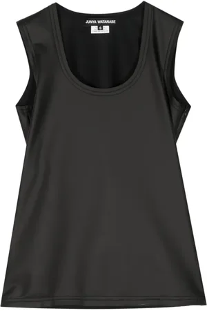 JUNYA WATANABE Top con cuello redondo