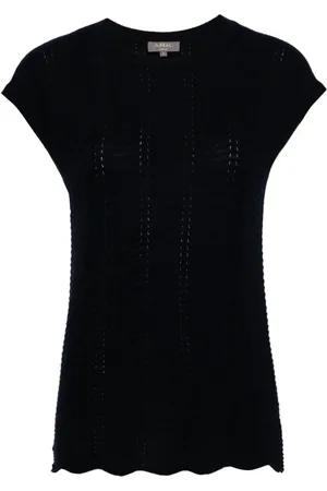 N.PEAL Top con costuras