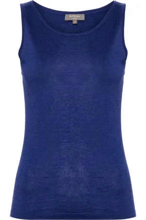 N.PEAL Camiseta con cuello redondo