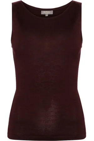 N.PEAL Camiseta con cuello redondo