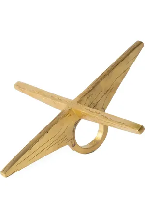 PARTS OF FOUR Anillo Sistema bañado en oro