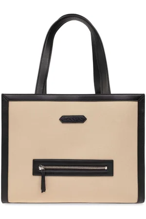 Lanvin Tote con ribete en contraste