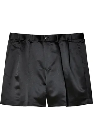 NOIR KEI NINOMIYA Shorts de vestir con satén