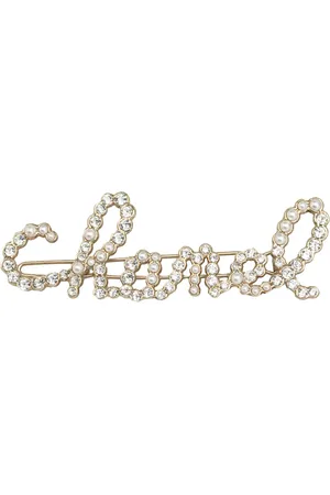 CHANEL Broche para el cabello con perlas artificiales 2021
