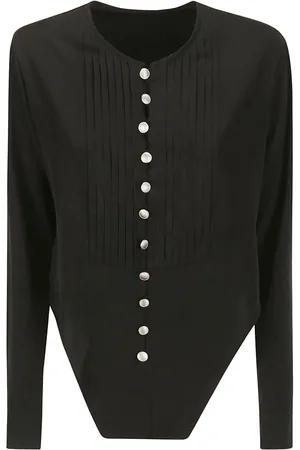 YOHJI YAMAMOTO Blusa con diseño asimétrico