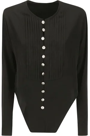 YOHJI YAMAMOTO Blusa con diseño asimétrico