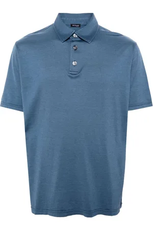 Kiton Playera tipo polo de seda