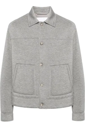 Neil Barrett Sobrecamisa con efecto melange