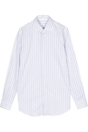 BRIONI Camisa con rayas estampadas