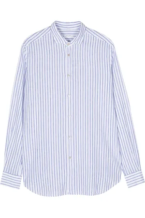 Boglioli Camisa manga larga con rayas estampadas