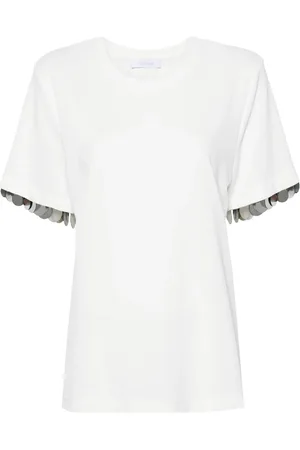 Paco rabanne Playera con lentejuelas
