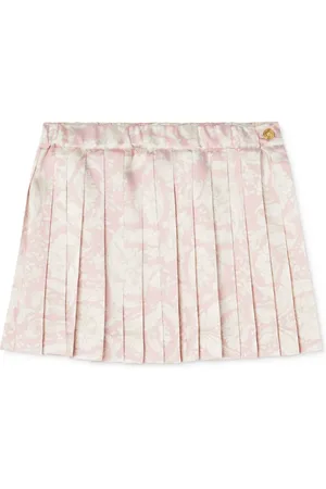 VERSACE Falda corta con estampado Barroco