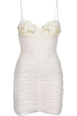 ROTATE Vestido corto con tirantes finos