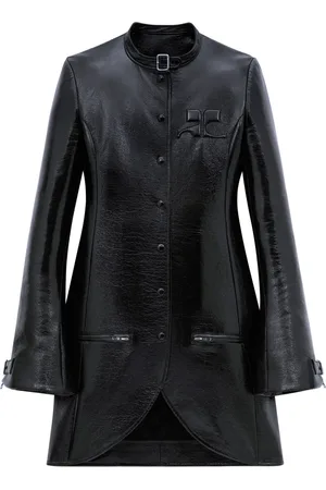 Courrèges Abrigo midi Ellipse