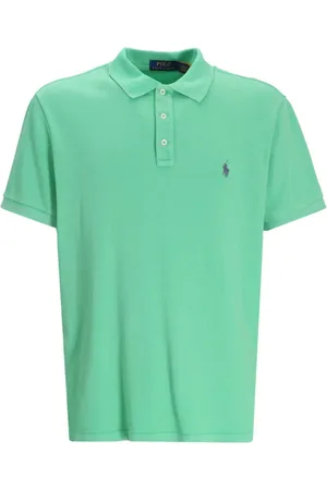 Ralph Lauren Playera tipo polo con logo bordado