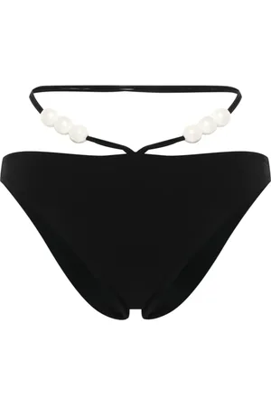 MAGDA BUTRYM Top de bikini bordado con mostacillas