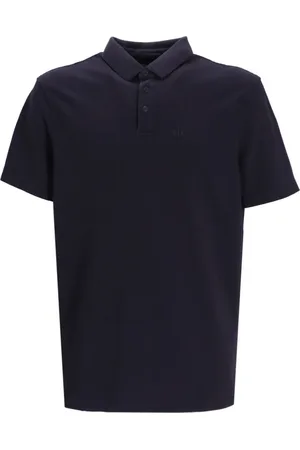 Armani Exchange Playera tipo polo con logo estampado