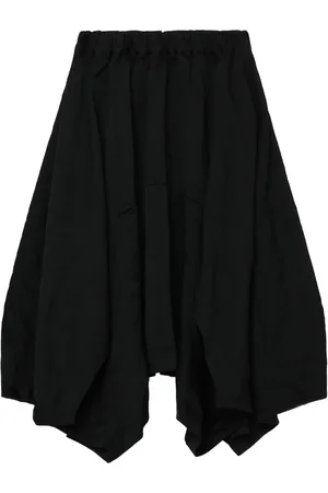 Comme des Garçons Falda midi con cintura alta