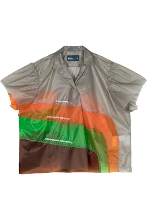 Kolor Top con solapas de muesca