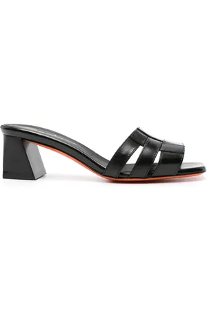 santoni Mules con tacón de 60mm