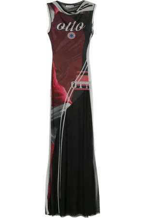 OTTOLINGER Vestido largo con estampado de fútbol