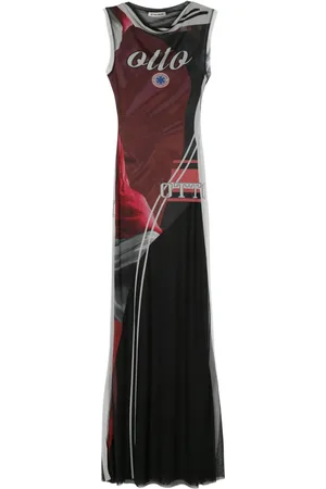 OTTOLINGER Vestido largo con estampado de fútbol