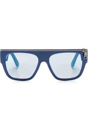 Moschino Lentes de sol con detalle de cierre