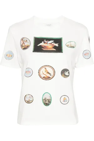 Giambattista Valli Playera con estampado gráfico