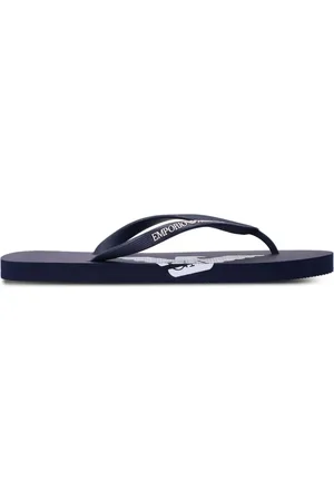 Emporio Armani Flip flops con logo estampado