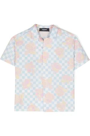 VERSACE Camisa Rose Contrasto