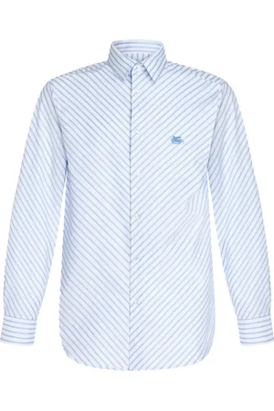 Etro Camisa con bordado Pegaso